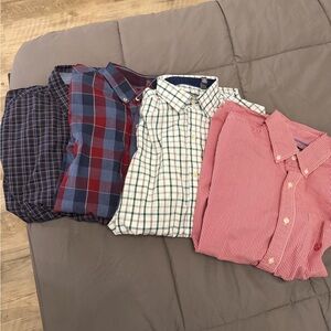 Chaps Men's Plaid and Checkered Shirt Collection